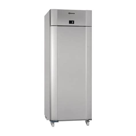 Gram Eco Twin Door Ltr Fridge Vario Silver Kirklands