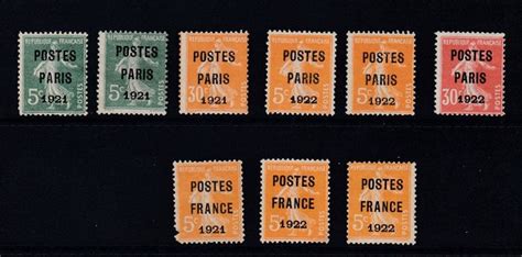 France Beautiful Selection Of Pre Cancelled Stamps Catawiki