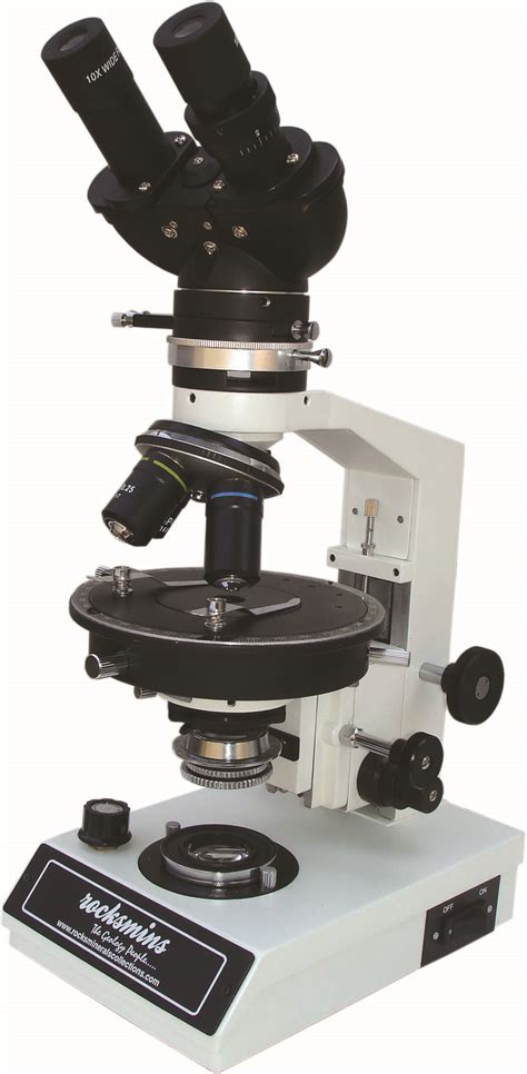 Rocksmins POLARIZING PETROLOGICAL MICROSCOPE, Petrological Microscope ...