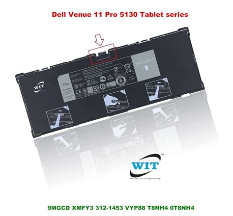 9MGCD T8NH4 Laptop Internal Battery For Dell Venue Pro 11 5130 T06G