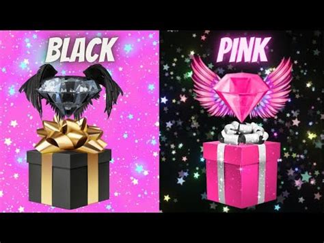 Black Vs Pink Choose Your Gift Choose Your Gift Viral