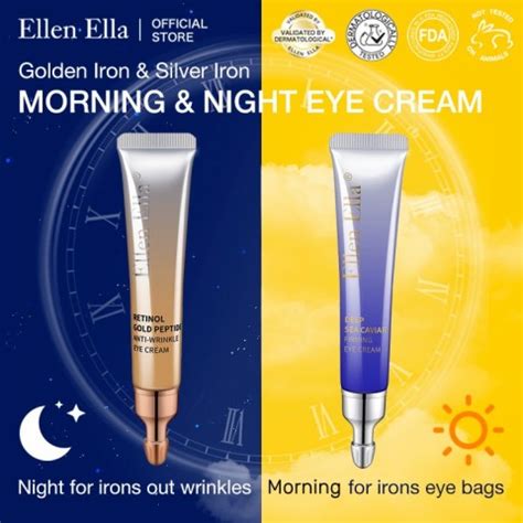 ELLEN ELLA Morning Night Anti Aging Eye Cream