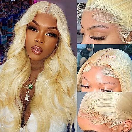 Amazon Blonde Lace Front Wigs Human Hair X Hd Lace