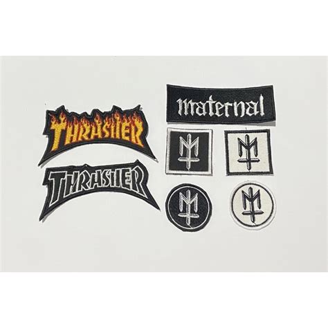 Jual Patch Logo Maternal Disaster Air Jordan Thrasher Moon Eyes