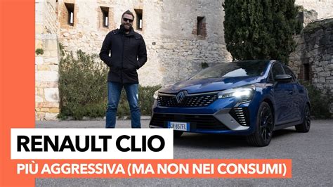 Renault Clio 2024 Affilata nel LOOK ma è l EFFICIENZA che conquista