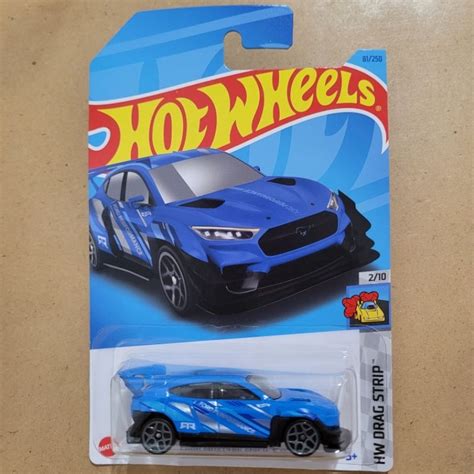 Jual HOT WHEELS FORD MUSTANG MACH E HW DRAG STRIP BLUE Shopee Indonesia