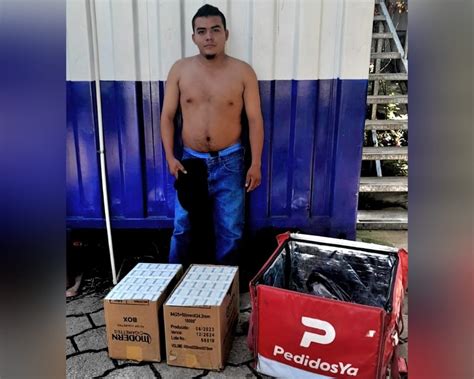 Pnc Capturó A Sujeto Que Transportaba Paquetes De Cigarros En Una