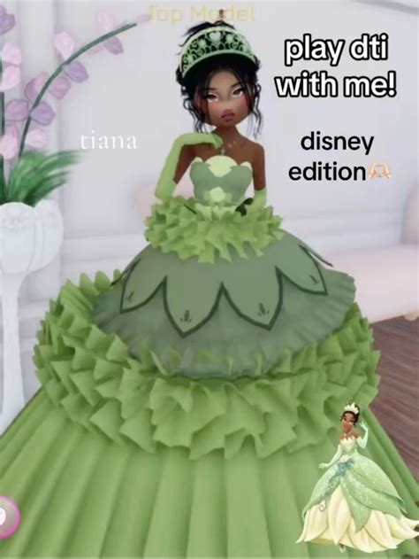 Dti Disney Princess Tiana Outfit