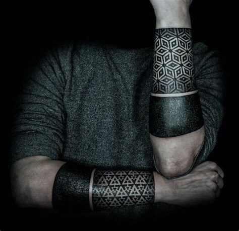 All Black Tattoos For Men Blackout Design Ideas