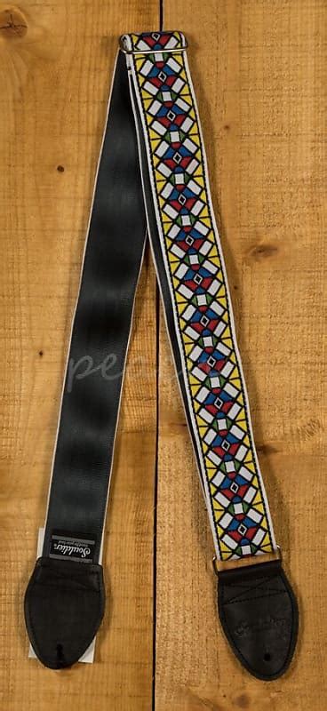 Souldier Classic Guitar Straps Stained Glass Yellow Reverb Uk