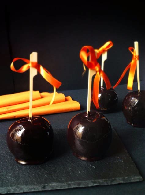 Manzanas De Caramelo Tradiciones De Halloween Cocina