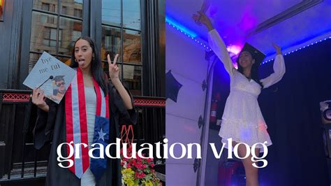 I Graduated College Grwm Ceremony And Grad Party Youtube