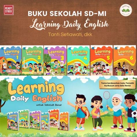 Buku Bahasa Inggris Learning Daily English Sd Kelas