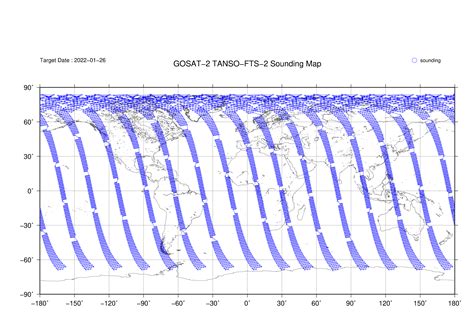 Tanso Fts 2 観測点マップ Gosat 2 Jaxa