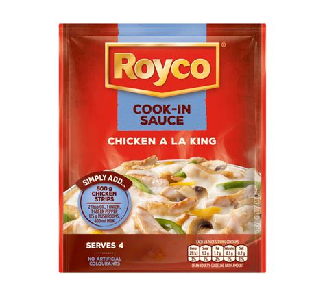 Royco Dry Cook In Sauce Chicken A La King 1 X 54g Makro