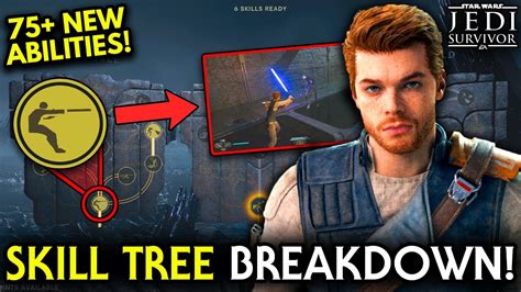 New Jedi Survivor Skill Tree Abilities Complete Breakdown Early