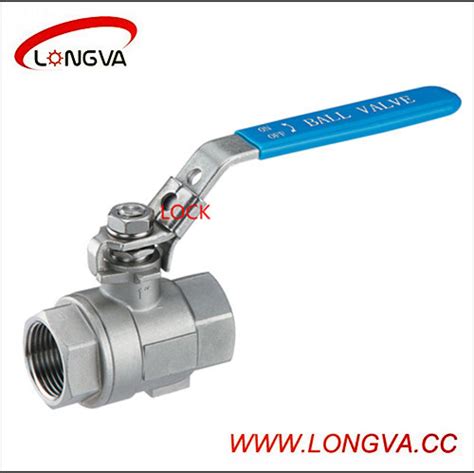 Stainless Steel Female Thread 2 PC Ball Valve China Ball Valve And 2