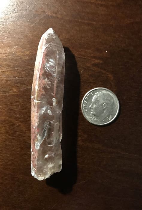 Rare Lemurian Seed Quartz Red Strawberry Raw Mine Fresh Rainbows