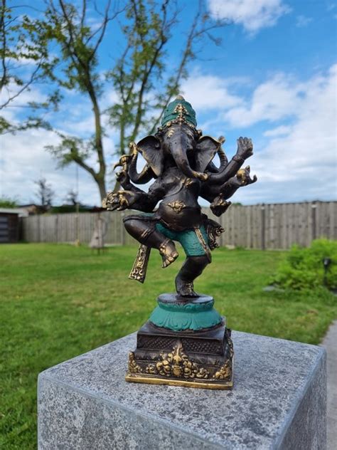 Bronzen Ganesha Beeld Handgemaakt Indonesië Brons Catawiki