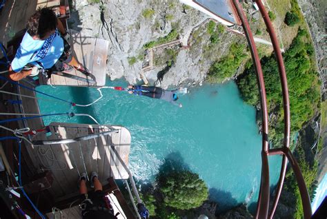 New Zealand Queenstown Bungy Jump Professional Pics