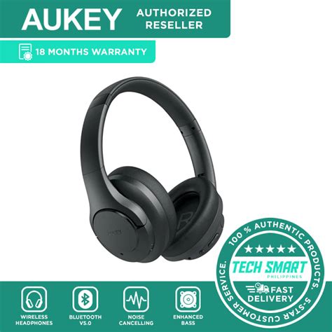 Aukey Ep N Hybrid Active Noise Cancelling Headphones Shopee Philippines