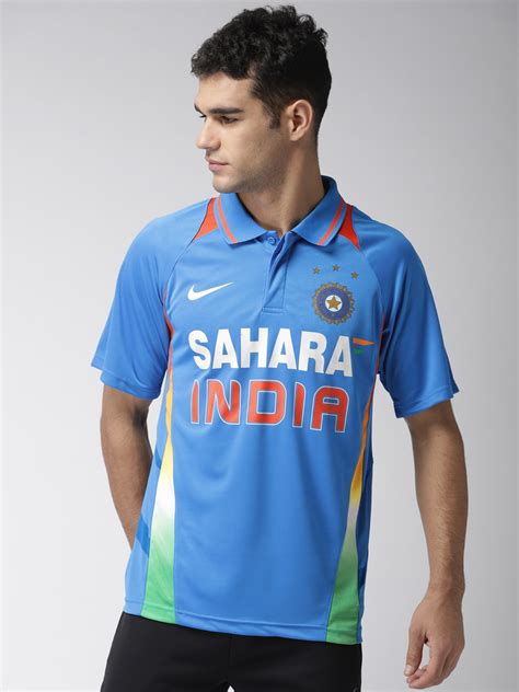 Buy Nike Men Blue Team India Cricket Jersey - Free Gifts for Men 15349 | Myntra