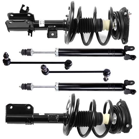 CCIYU Complete Suspension Kit Fits 2007 2008 2009 2010 2011 2012 For