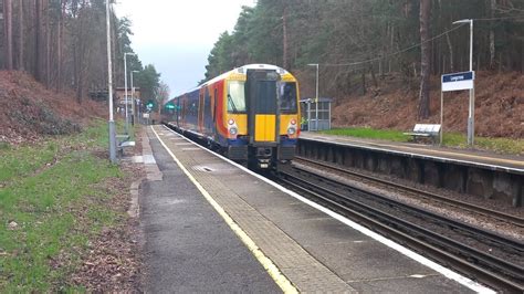 SWR Class 458 Departing Longcross 24 3 2023 YouTube