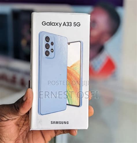 New Samsung Galaxy A33 5g 128 Gb Blue In Lapaz Mobile Phones Ernest