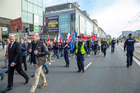 Marsz Stop Ukrainizacji Polski Warszawa Wrze Nia