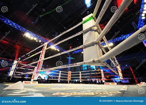 Empty Fighting Ring Editorial Photo Image 45518491