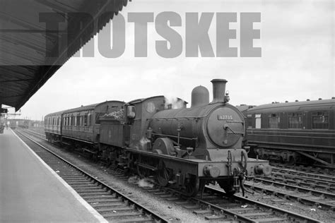 Larger Negative BR British Railways Steam Loco 62785 Class E4 Cambridge