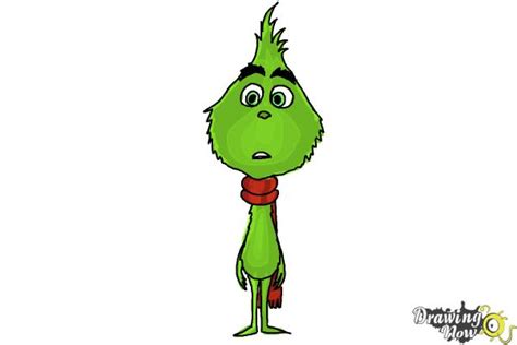 How To Draw The Grinch For Kids