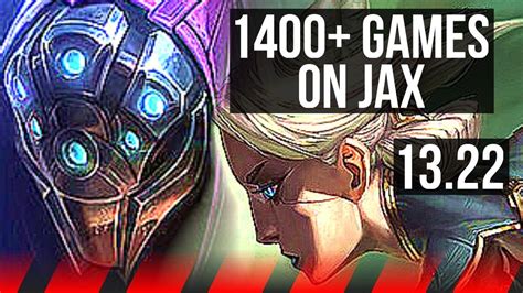 Jax Vs Camille Top 1400 Games 6 Solo Kills 1 2m Mastery 12 3 3