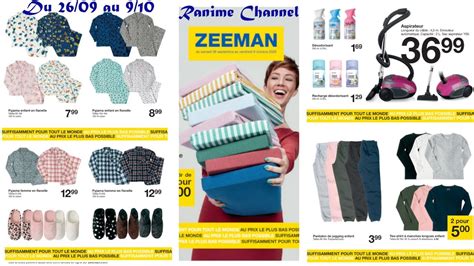 Zeeman Catalogue Du Samedi 26 Septembre Au Vendredi 9 Octobre 2020