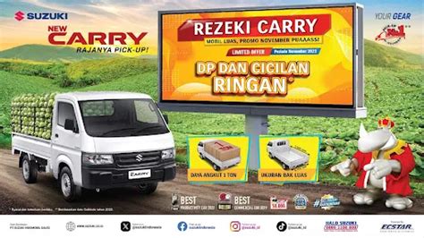 Promo BANJIR REZEKI DI NOVEMBER HAPPY BARENG SUZUKI NEW CARRY