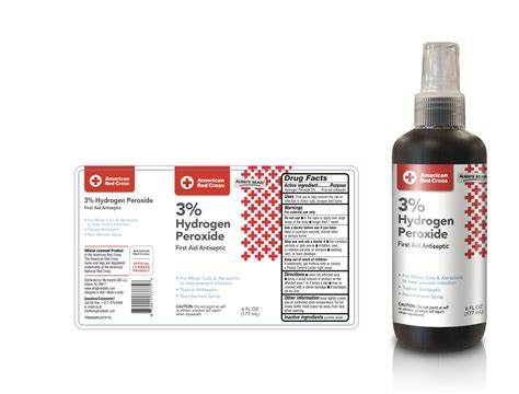 American Red Cross 3 Hydrogen Peroxide Spray