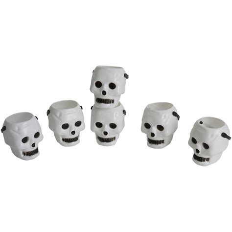 Halloween Trick Or Treat Mini Pails Skull 6 Pack Woolworths