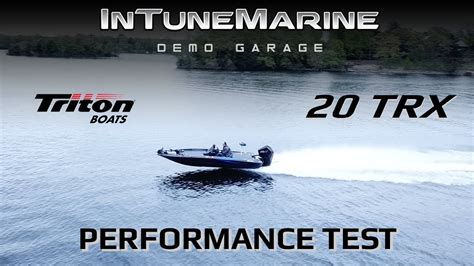 2020 Triton Boats 20 TRX Performance Test TOP SPEED YouTube