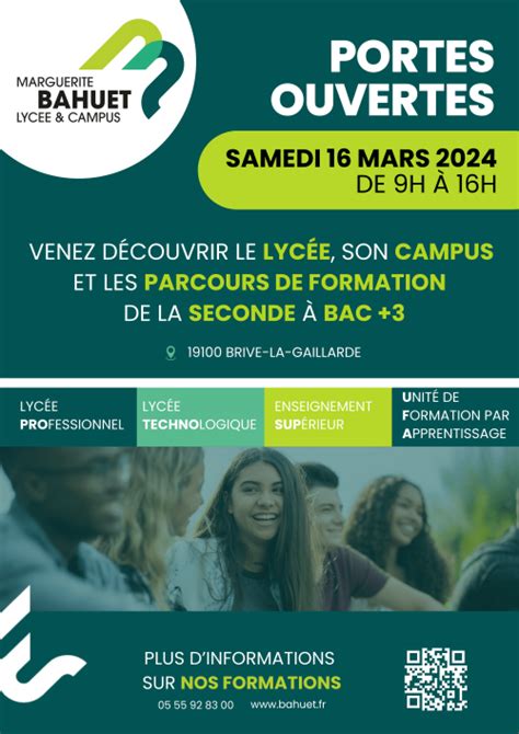 Portes Ouvertes Lyc E Campus Marguerite Bahuet Brive Ddec