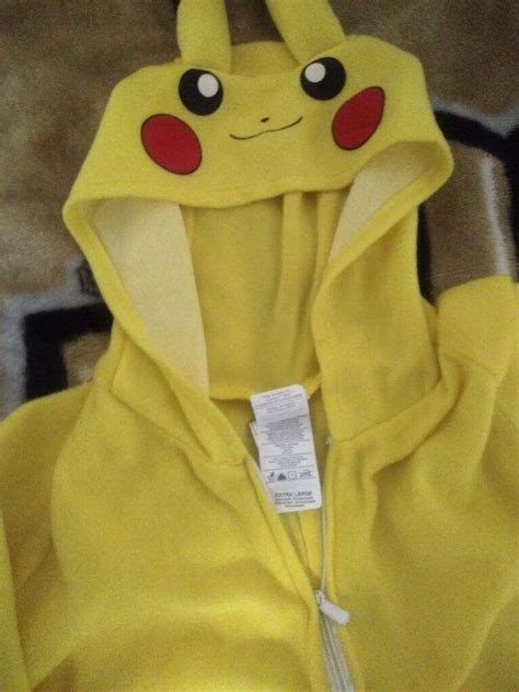 POKEMON PIKACHU ADULT HALLOWEEN COSTUME FULL BODYSUIT… - Gem