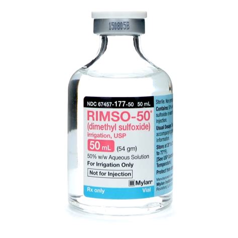 DMSO 50 Rimso 50 Sterile 50mL Bottle McGuff