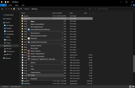 How To Delete System32 Folder In Windows Techcult