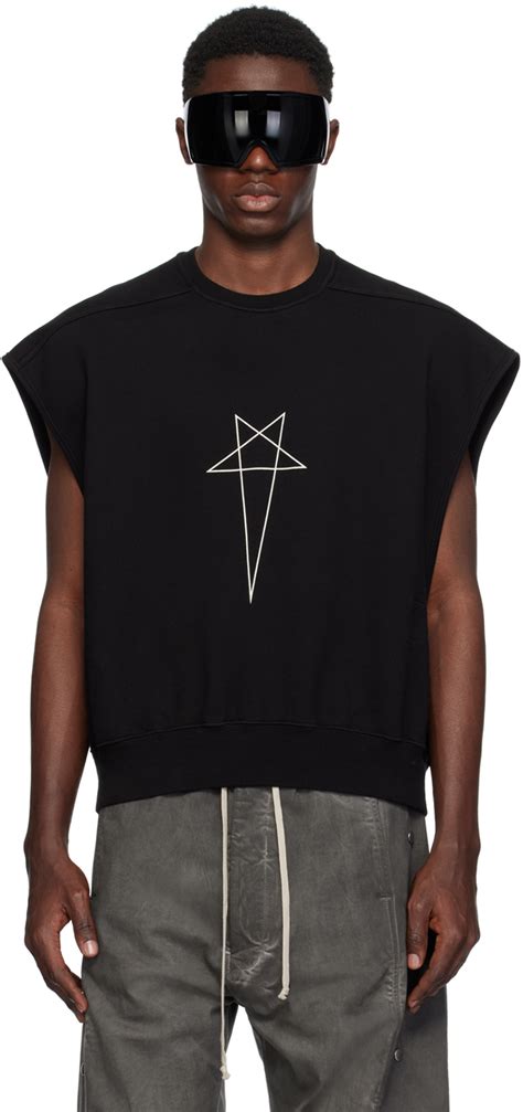 Rick Owens Drkshdw Pull En Molleton Pour Hommes Ssense France