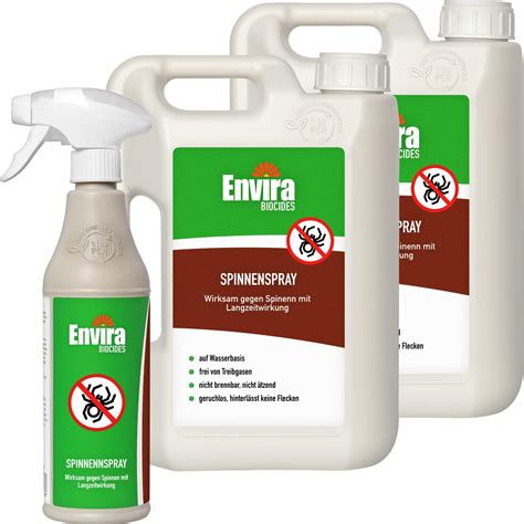 Envira Spinnen Spray Anti Spinnen Mittel Mit Langzeitwirkung