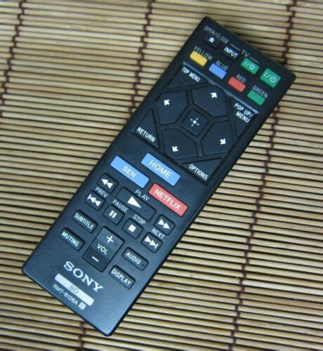 TESTED Used SONY RMT B126A A V OEM Blu Ray DVD Player Remote