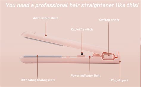 Amazon Dizhige Mini Dual Purpose Curling Iron Cordless Mini Hair