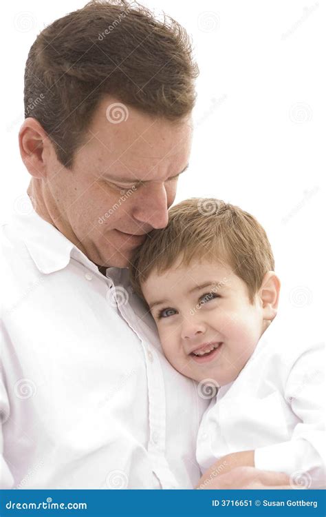 Pai E Filho Imagem De Stock Imagem De Feliz Macho Filho 3716651