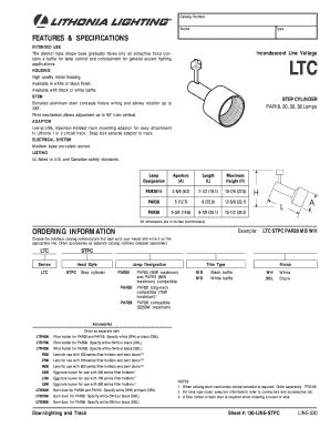 Fillable Online Incandescent Line Voltage Fax Email Print Pdffiller