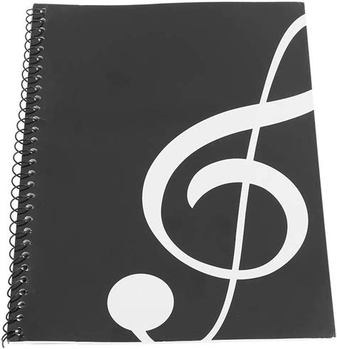 Manuscript Paper Notebook 50 Pages Musical Notation Staff